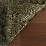 Dash & Albert Laux Textured Handmade Jute Rug in Green, photo 3