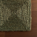 Dash & Albert Laux Textured Handmade Jute Rug in Green, photo 4
