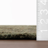 Dash & Albert Laux Textured Handmade Jute Rug in Green, photo 5
