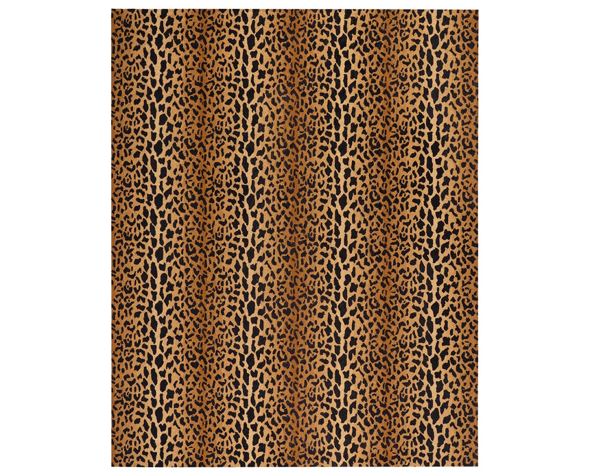 Leopard Hand Micro Hooked Wool Rug