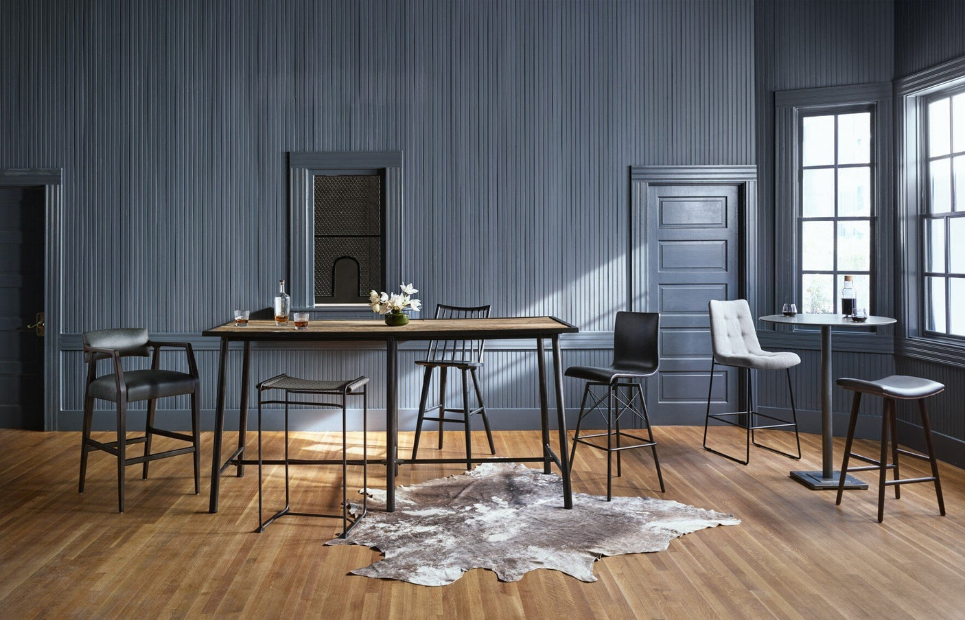 Lewis Windsor Bar + Counter Stool