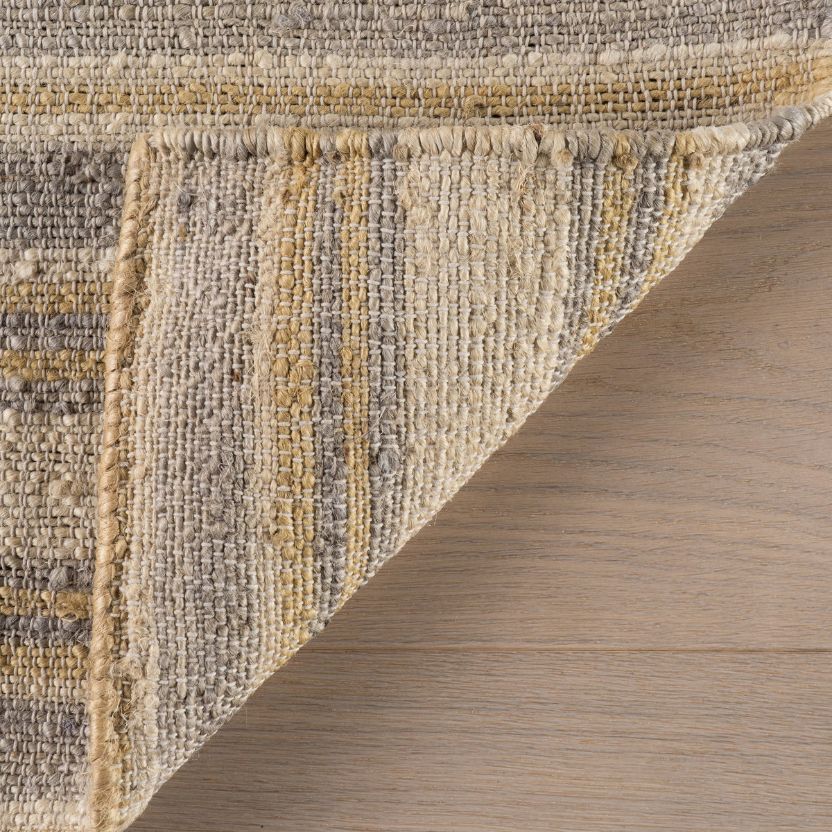 Dash & Albert Marn Striped Handmade Jute Rug in Sand, photo 3