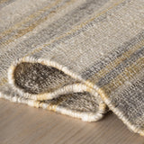 Dash & Albert Marn Striped Handmade Jute Rug in Sand, photo 6