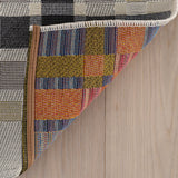 Dash & Albert Mesael Modern Plaid Indoor Rug in Blue, photo 4