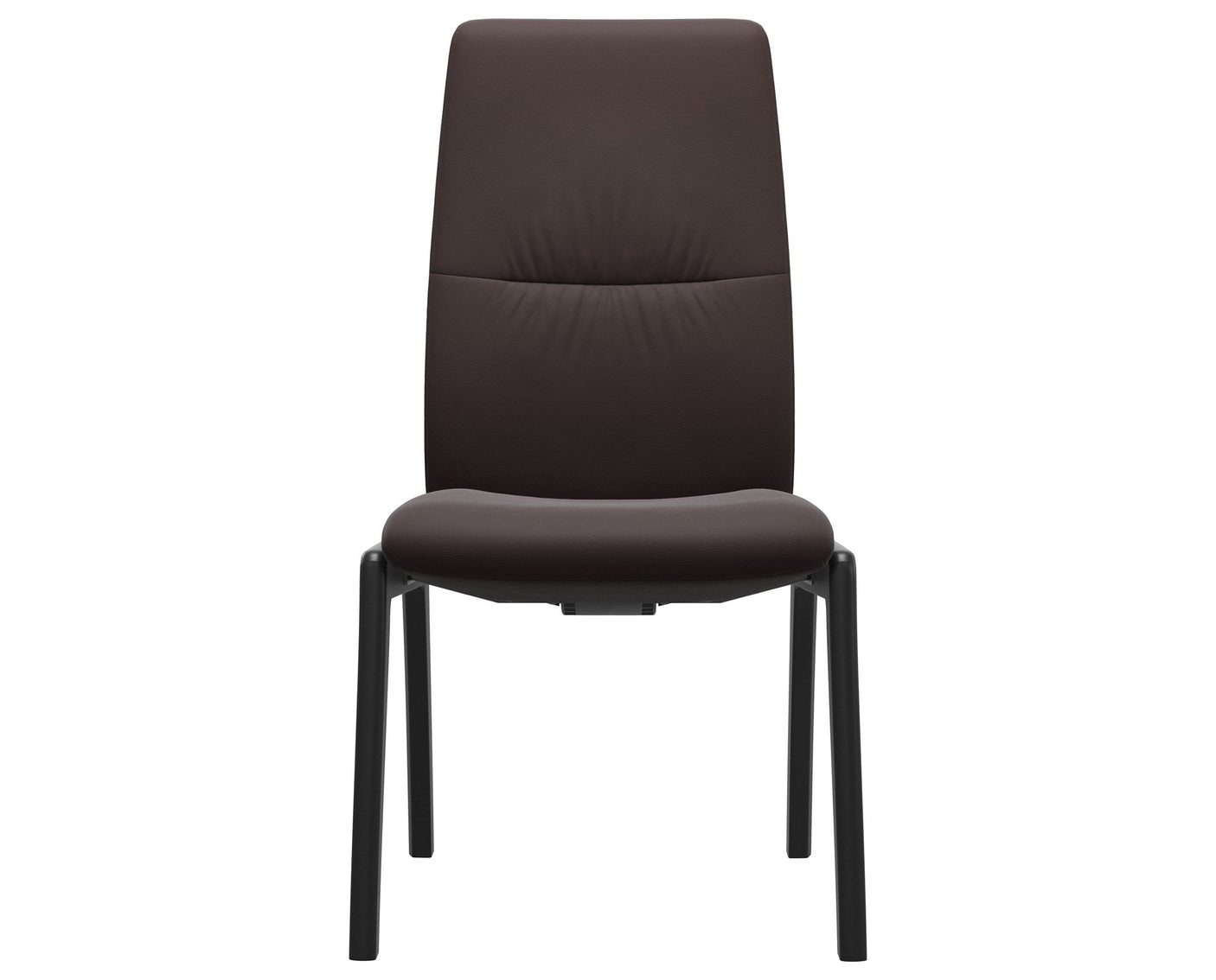 Mint | High Back Dining Chair with D100 Vertical Legs