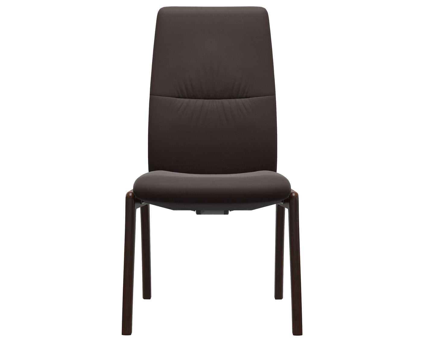 Mint | High Back Dining Chair with D100 Vertical Legs