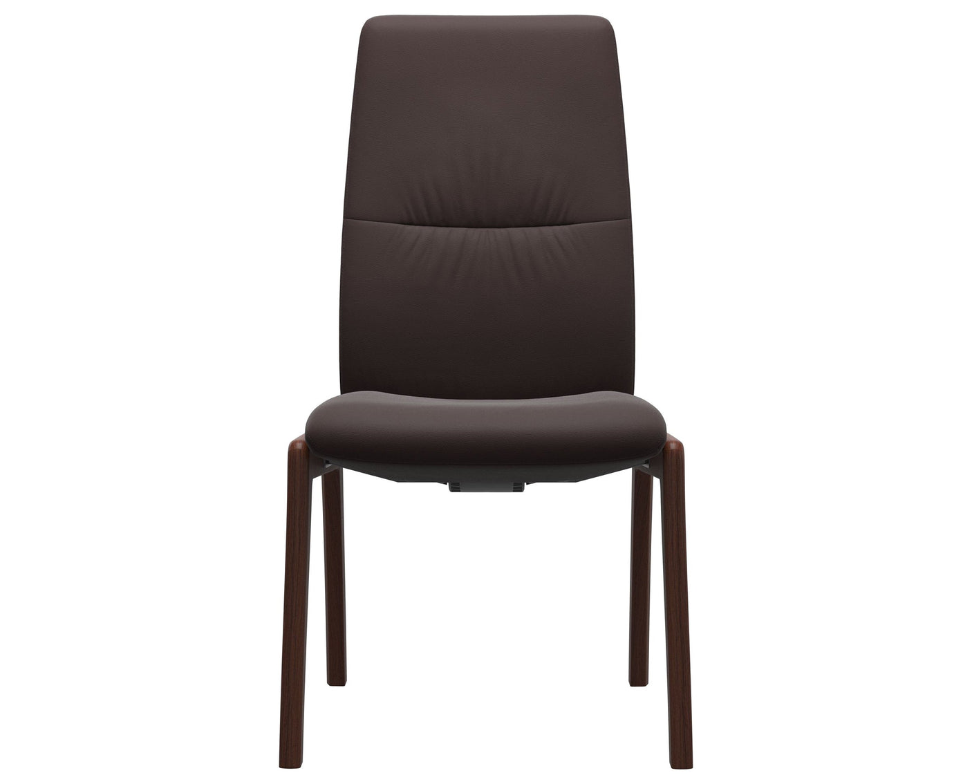 Mint | High Back Dining Chair with D100 Vertical Legs