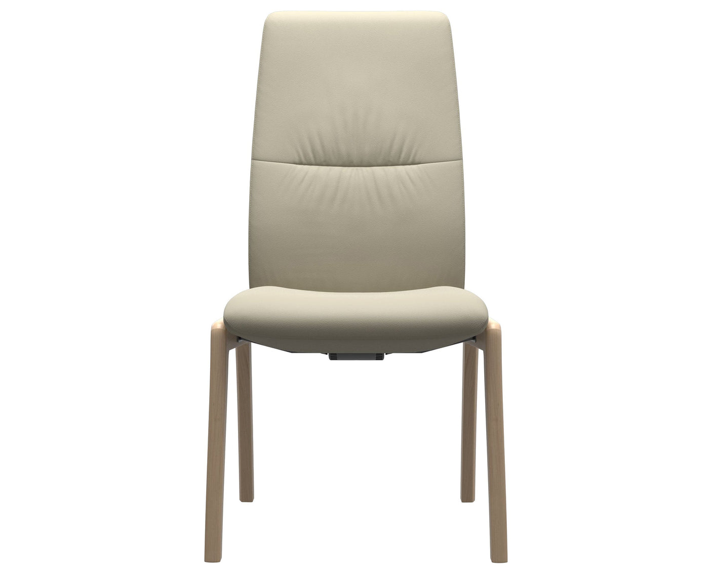 Mint | High Back Dining Chair with D100 Vertical Legs