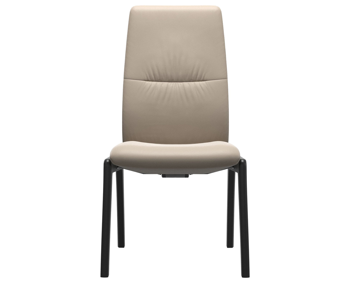 Mint | High Back Dining Chair with D100 Vertical Legs