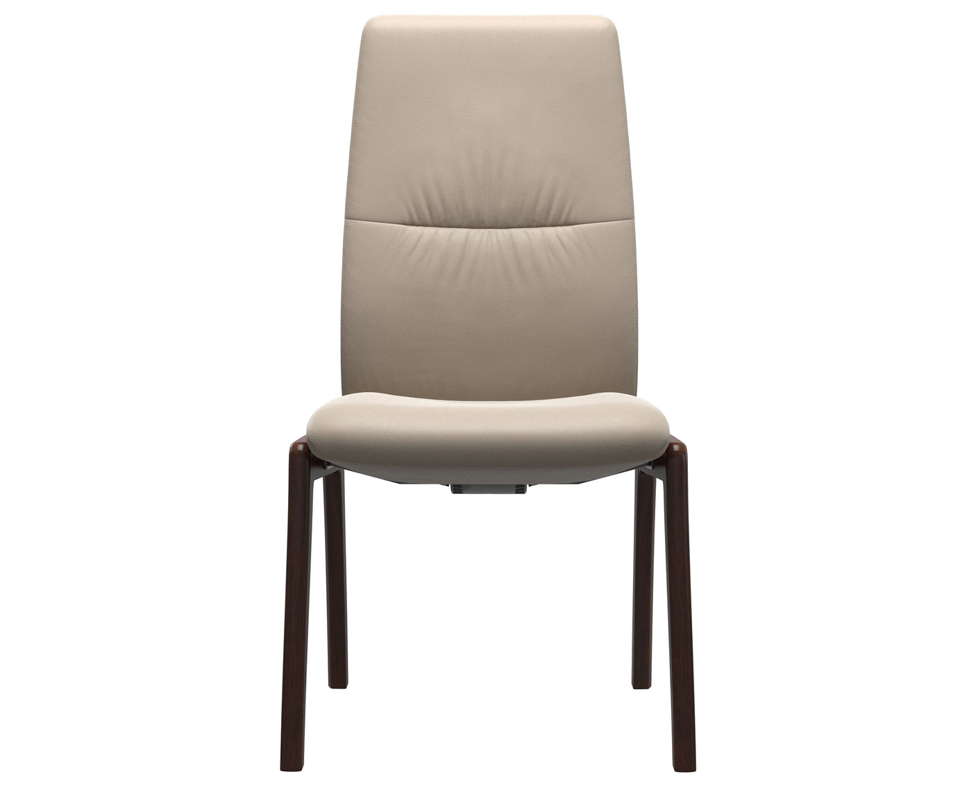 Mint | High Back Dining Chair with D100 Vertical Legs