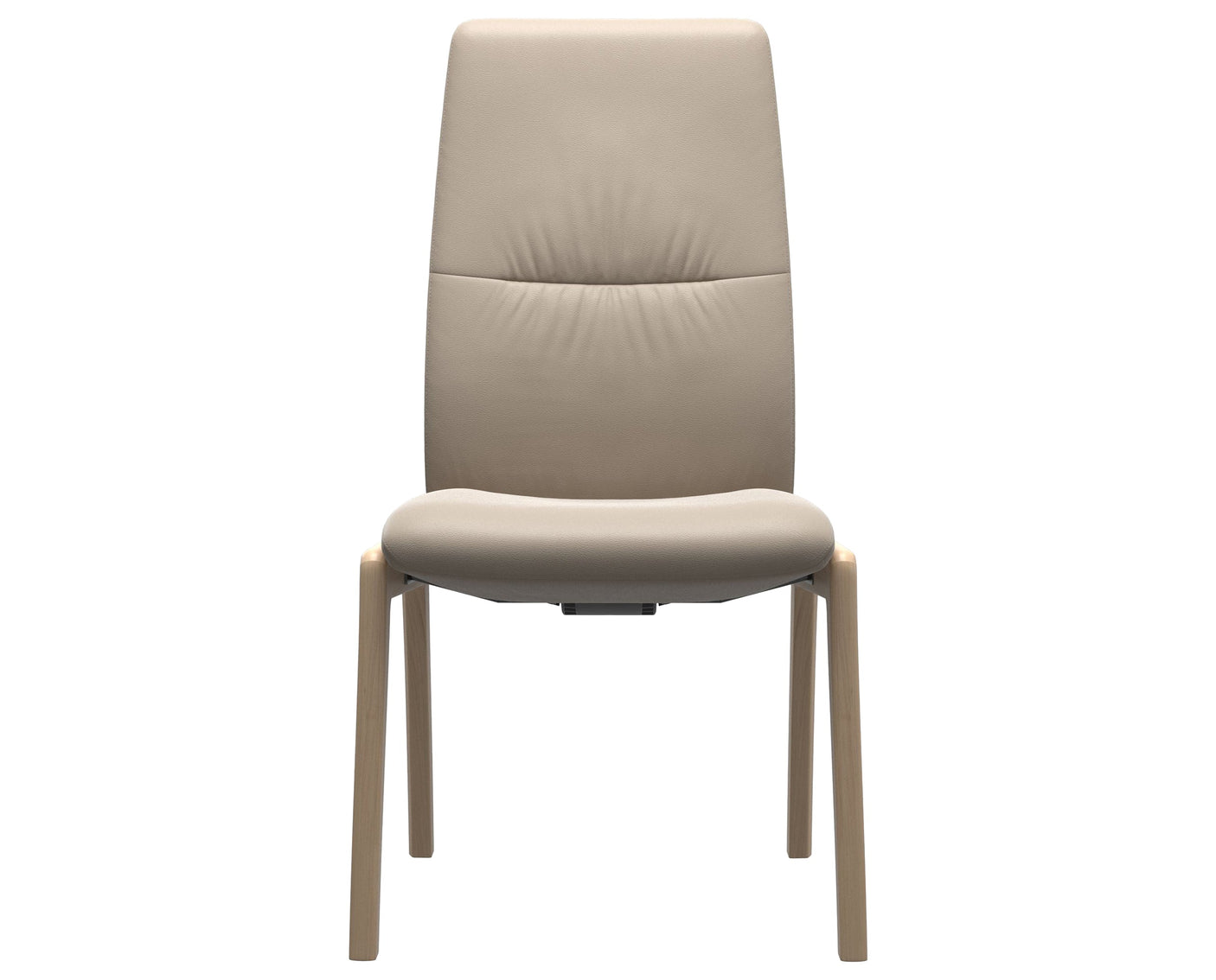 Mint | High Back Dining Chair with D100 Vertical Legs