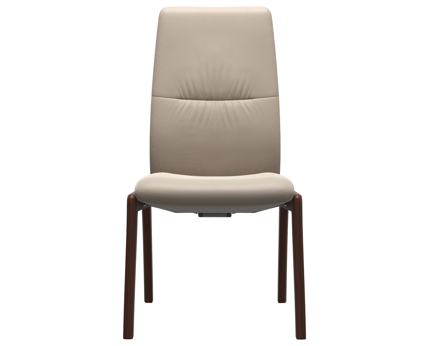 Mint | High Back Dining Chair with D100 Vertical Legs