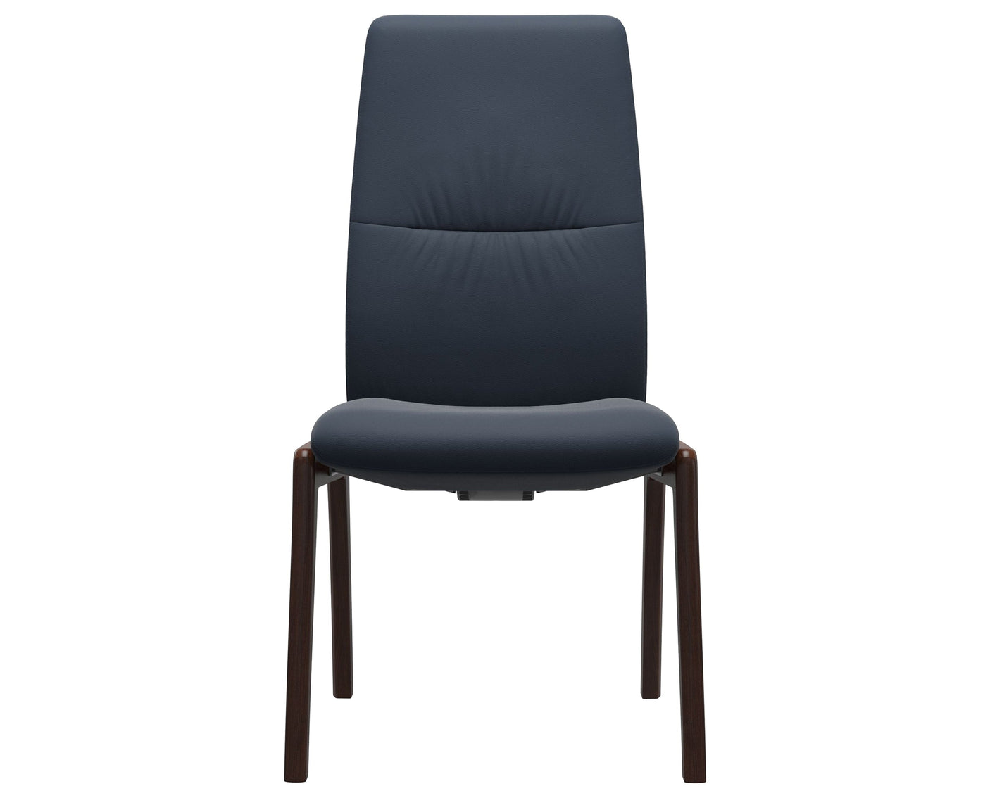 Mint | High Back Dining Chair with D100 Vertical Legs