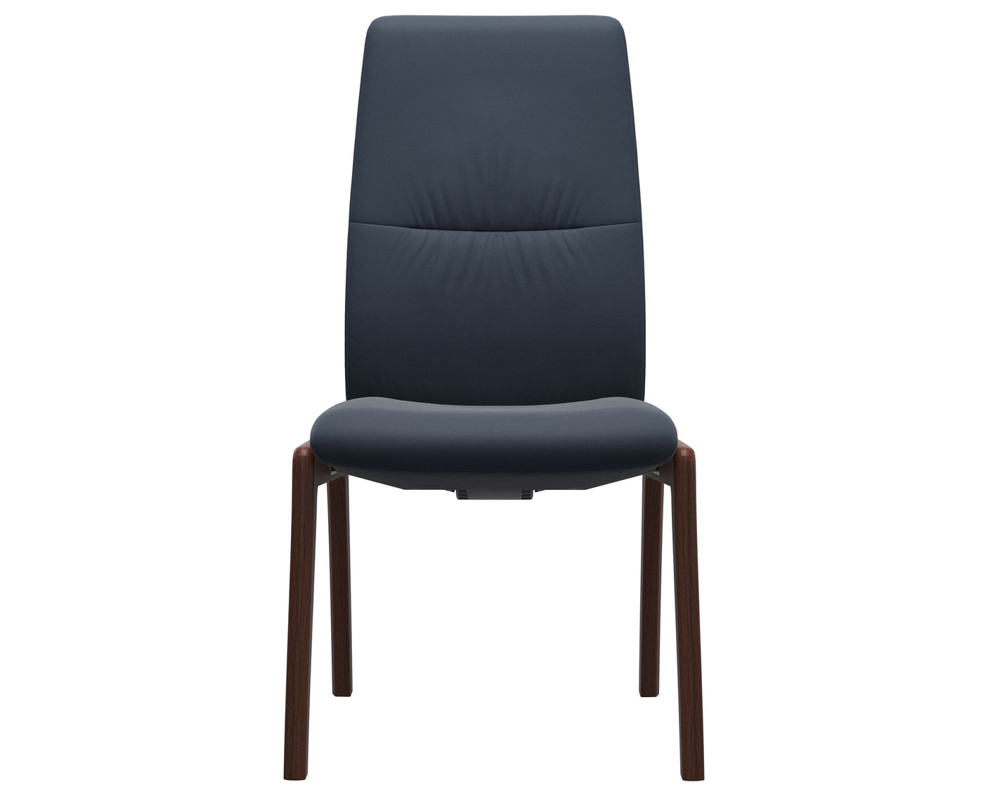 Mint | High Back Dining Chair with D100 Vertical Legs