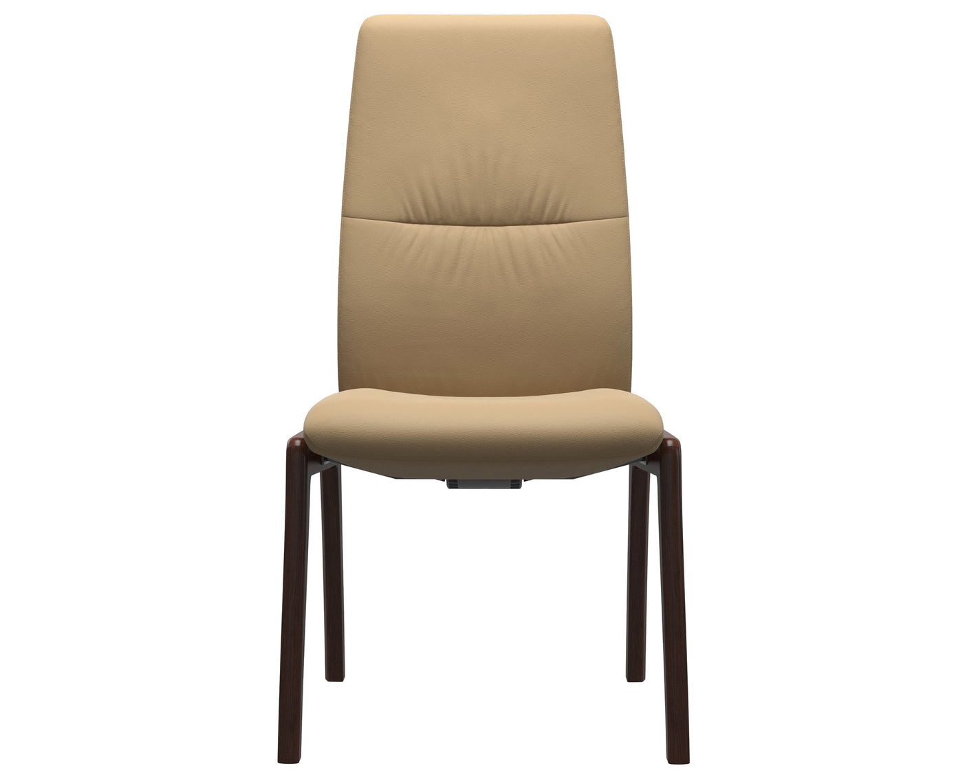 Mint | High Back Dining Chair with D100 Vertical Legs