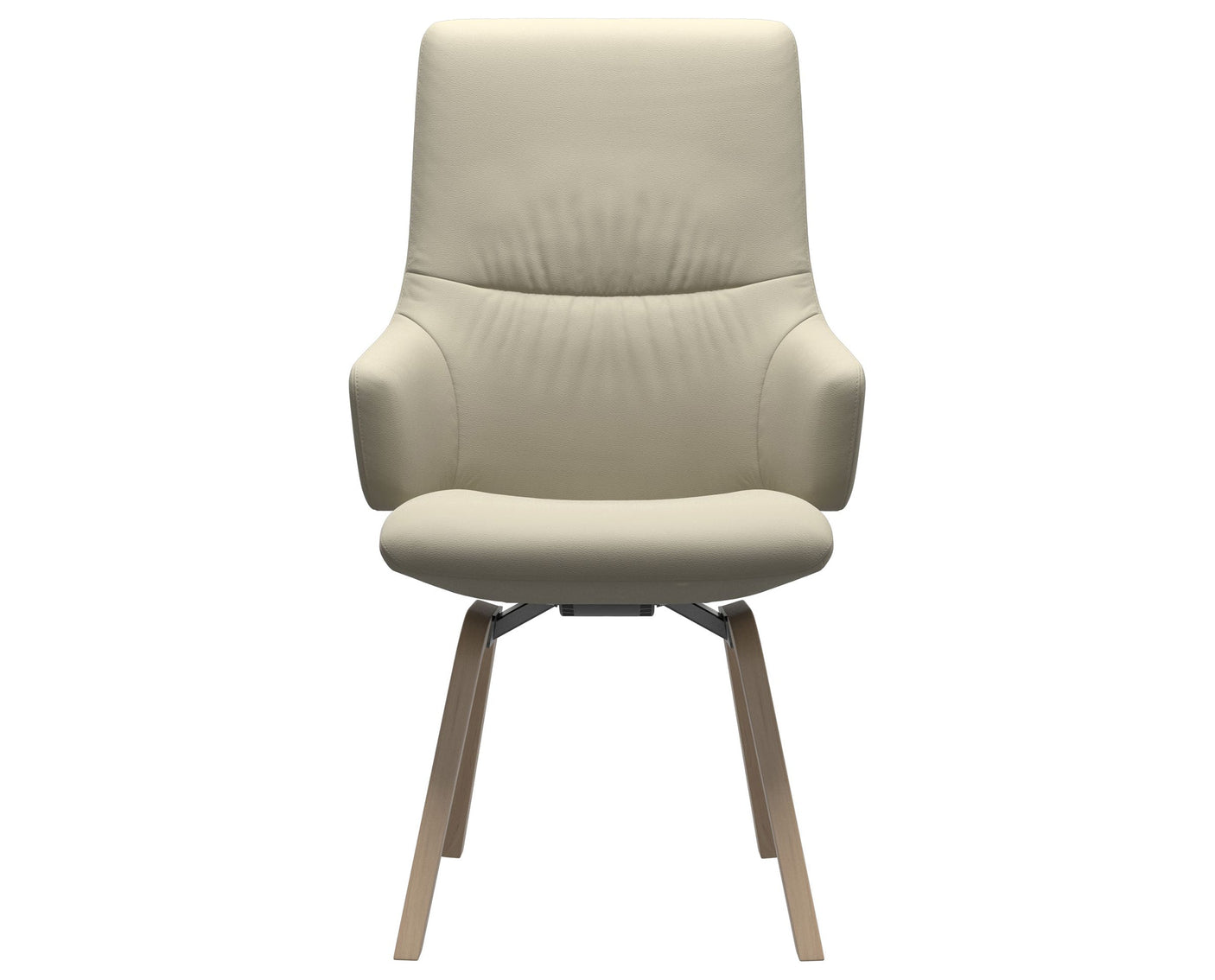 Mint | High Back Dining Chair with D200 Slanted Legs with Arms