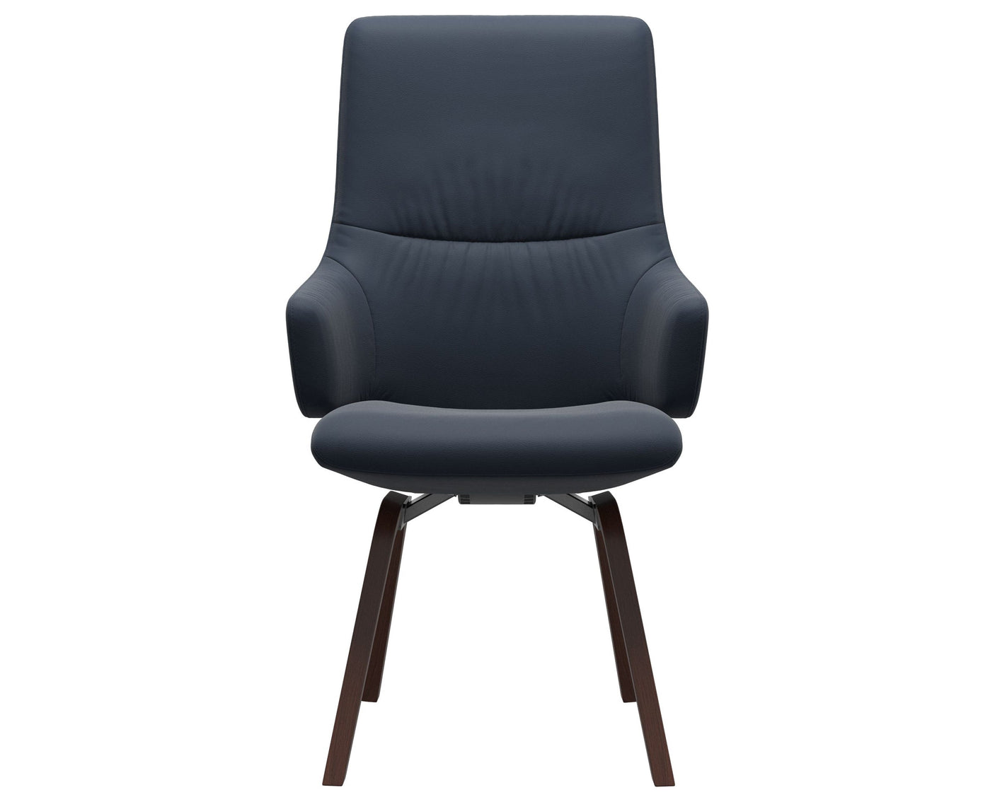 Mint | High Back Dining Chair with D200 Slanted Legs with Arms