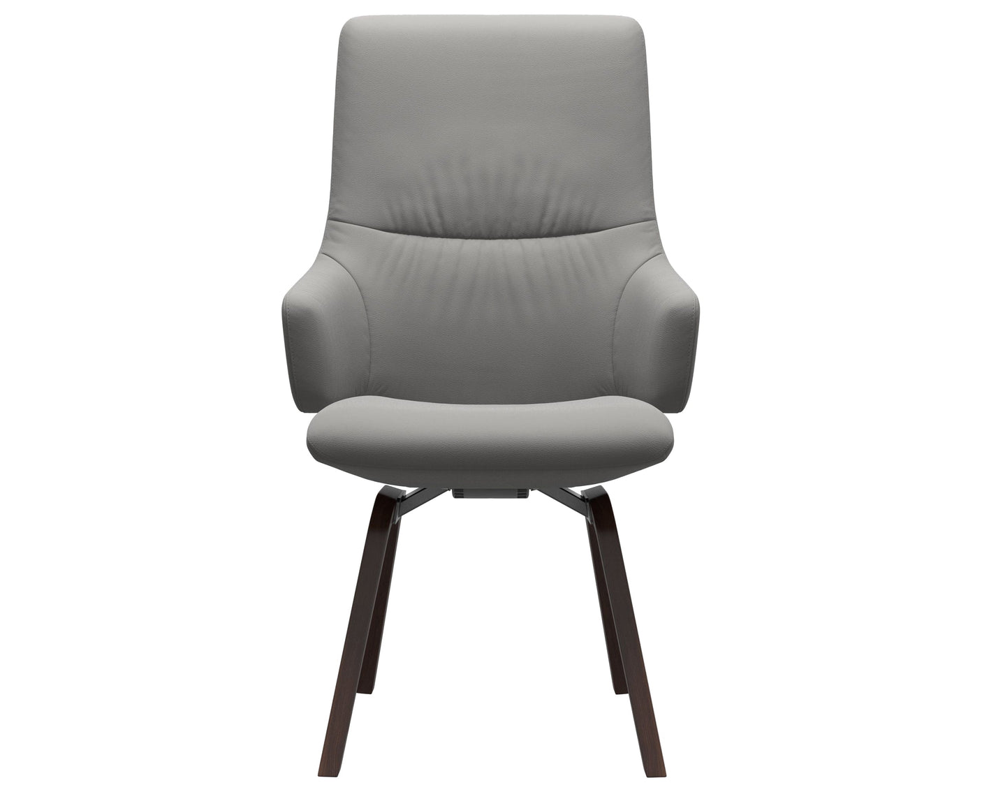 Mint | High Back Dining Chair with D200 Slanted Legs with Arms