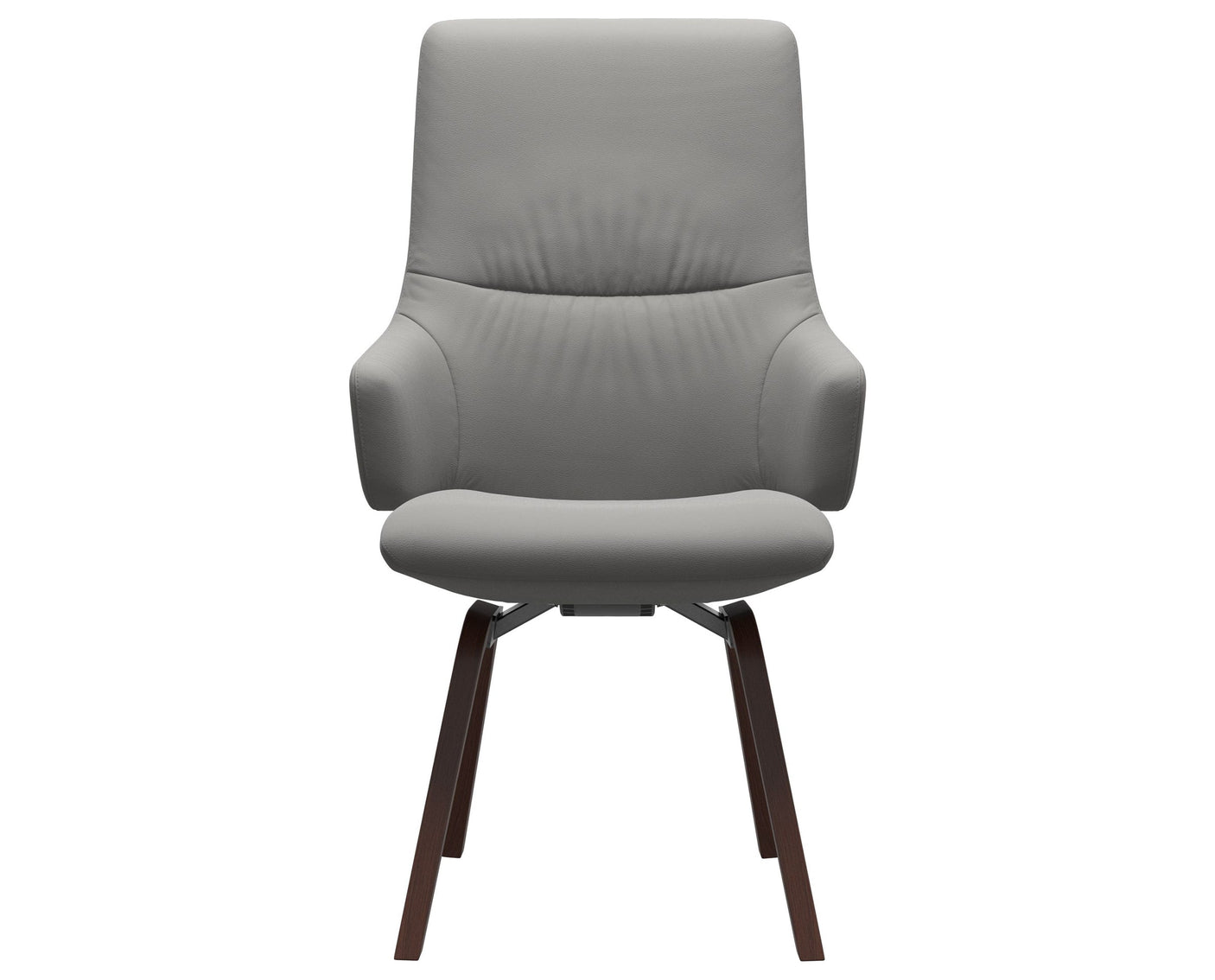 Mint | High Back Dining Chair with D200 Slanted Legs with Arms