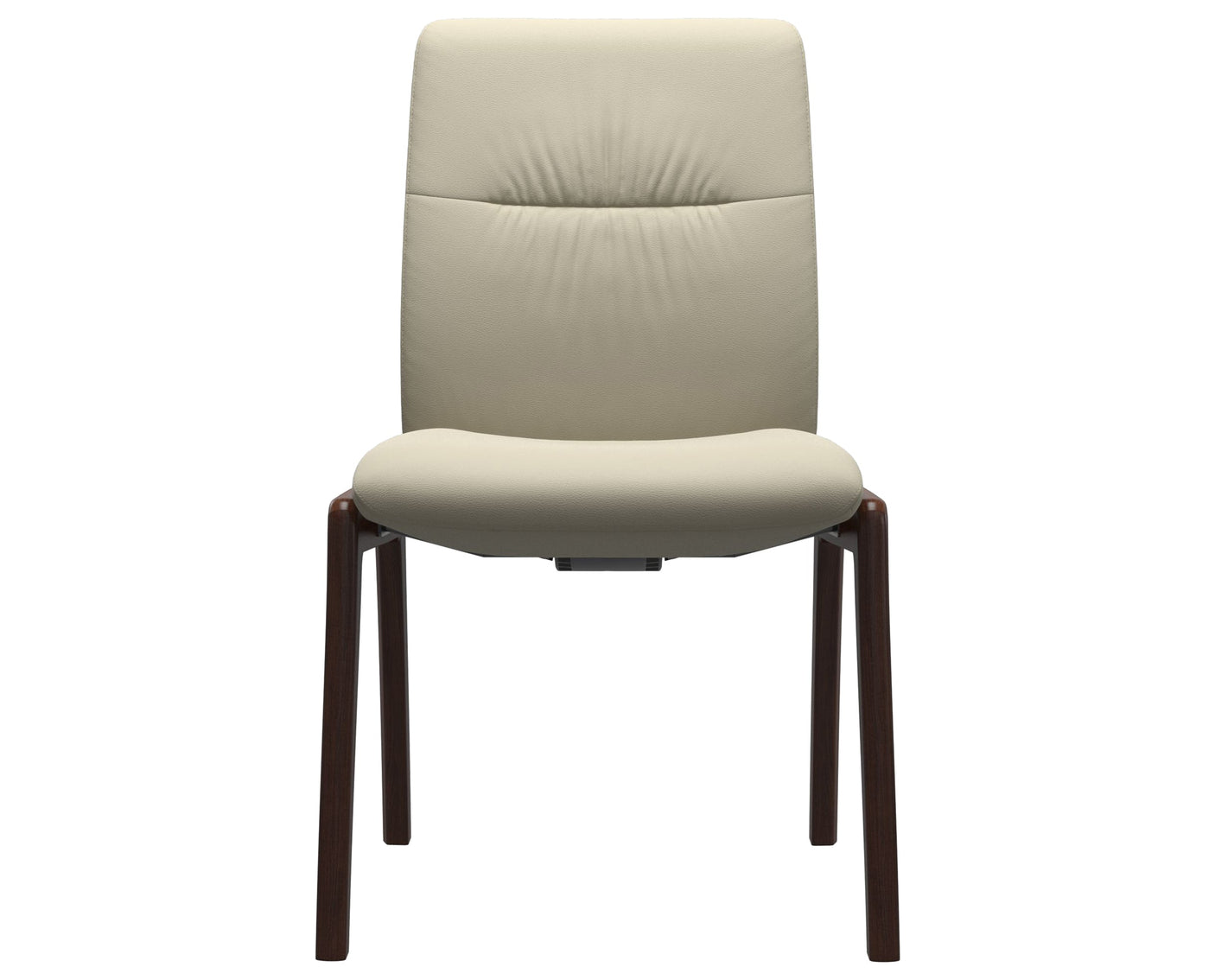 Mint | Low Back Dining Chair with D100 Vertical Legs
