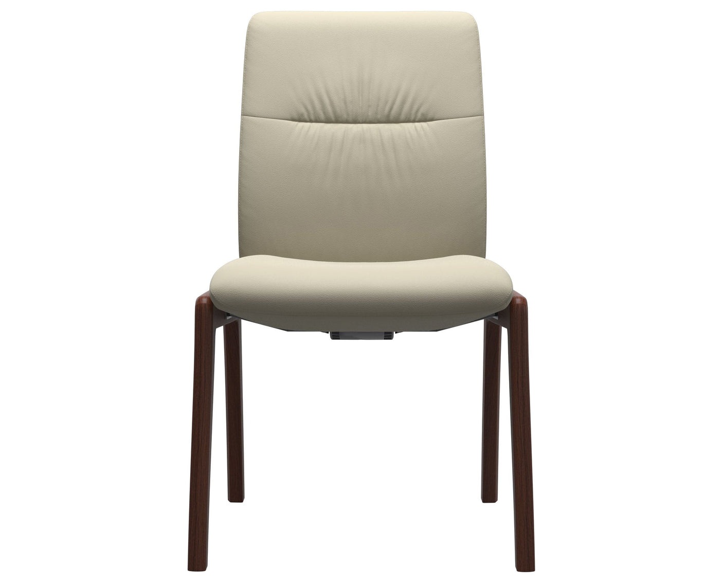 Mint | Low Back Dining Chair with D100 Vertical Legs