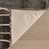 Dash & Albert Nare Striped Handmade Cotton Rug in Grey, photo 3