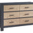 Graphite Oak with Natural Oak | Rustico Moderno Double Dresser | Valley Ridge Furniture