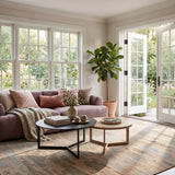 Dash & Albert Navi Textured Abstract Indoor Rug in Natural, photo 2