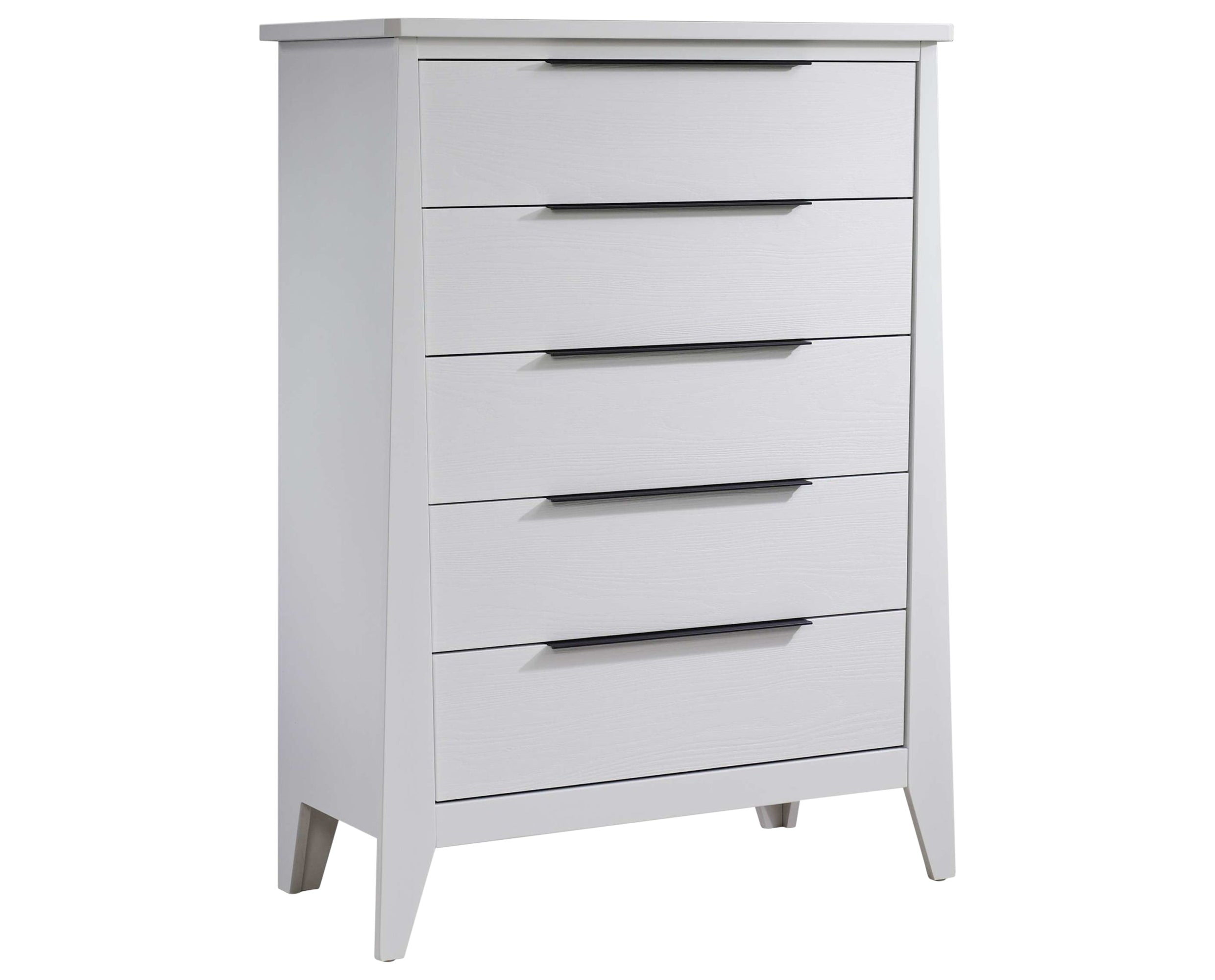 White Birch | Flexx Premium 5 Drawer Dresser | Valley Ridge Furniture