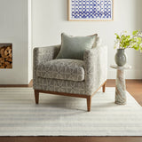 Dash & Albert Nexel Striped Farmhouse Rug in Blue, photo 2