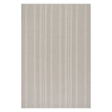 Dash & Albert Nexel Striped Farmhouse Rug in Tan, on white