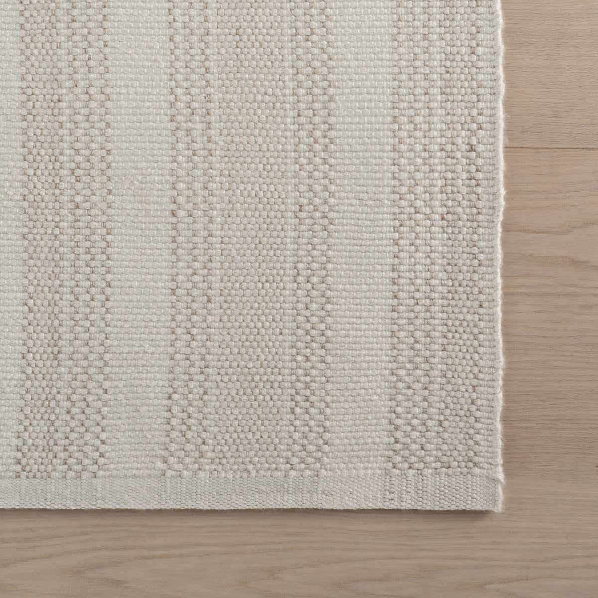 Dash & Albert Nexel Striped Farmhouse Rug in Tan, photo 4