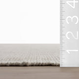 Dash & Albert Nexel Striped Farmhouse Rug in Tan, photo 5