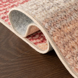 Dash & Albert Noa Modern Striped Washable Rug in Multicolour, photo 8