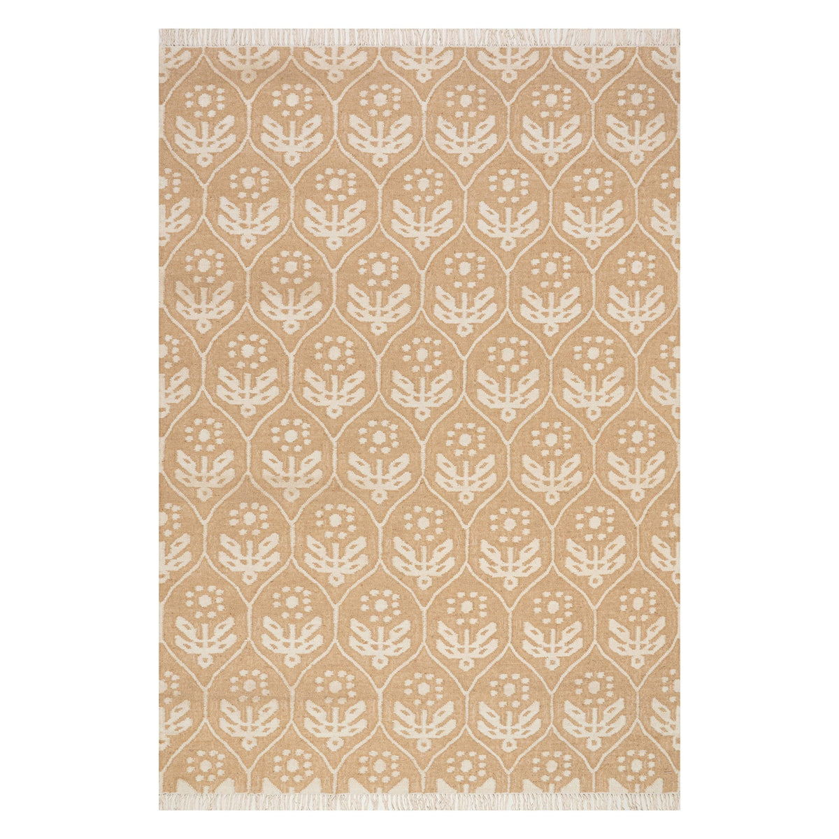 Dash & Albert Odette Jute Rug in Natural, on white