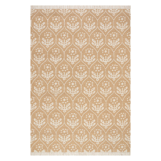 Dash & Albert Odette Jute Rug in Natural, on white