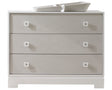 White Wood with Mosaic Laminate | Olson Crib & Dresser Set | Valley Ridge Furniture