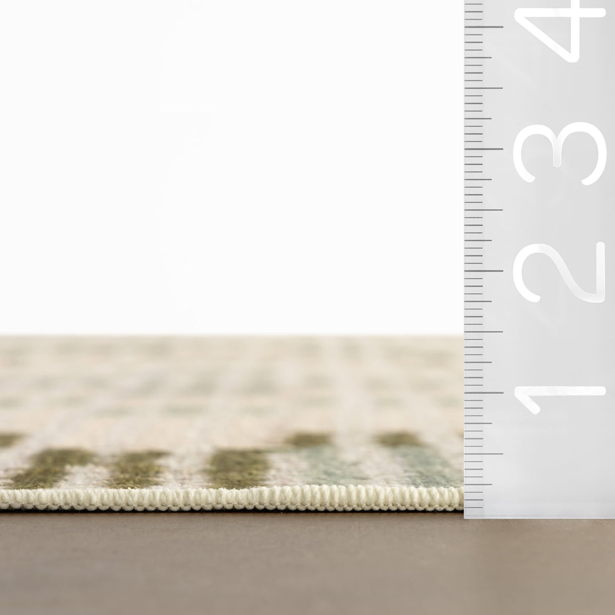 Dash & Albert Orzalla Southwestern Diamond Washable Rug in Green, photo 7