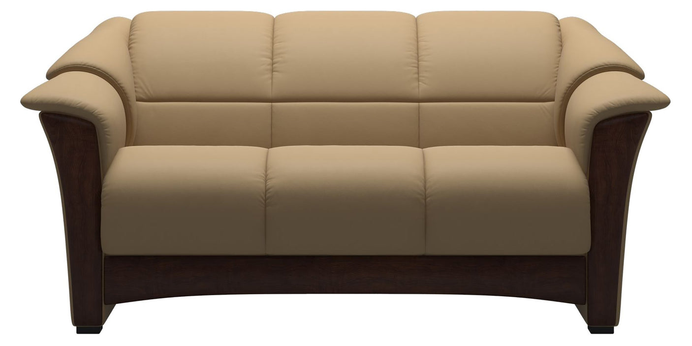 Oslo | 2-Seater Sofa with Wood