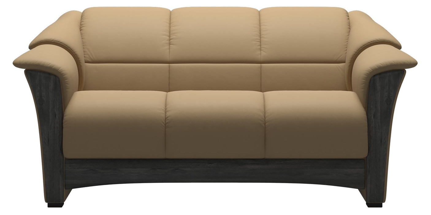 Oslo | 2-Seater Sofa with Wood