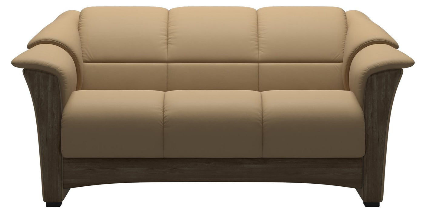 Oslo | 2-Seater Sofa with Wood