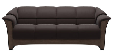 Oslo | 3-Seater Sofa with Wood