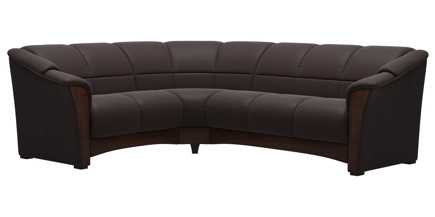 Oslo | C23 Sectional Sofa with Wood