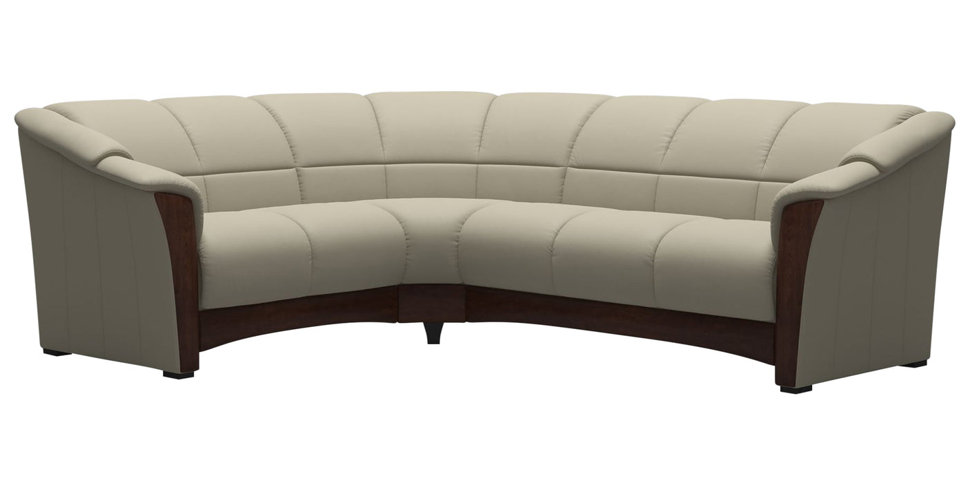 Oslo | C23 Sectional Sofa with Wood