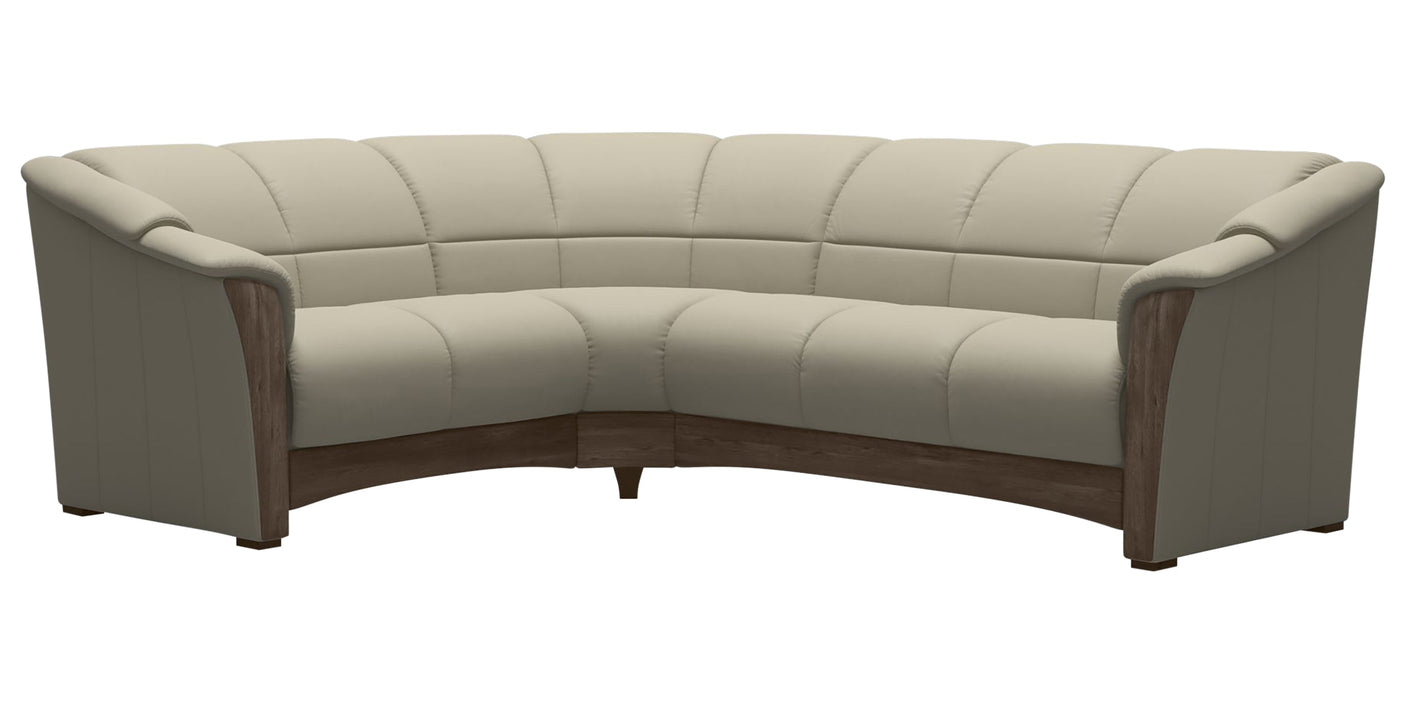 Oslo | C23 Sectional Sofa with Wood