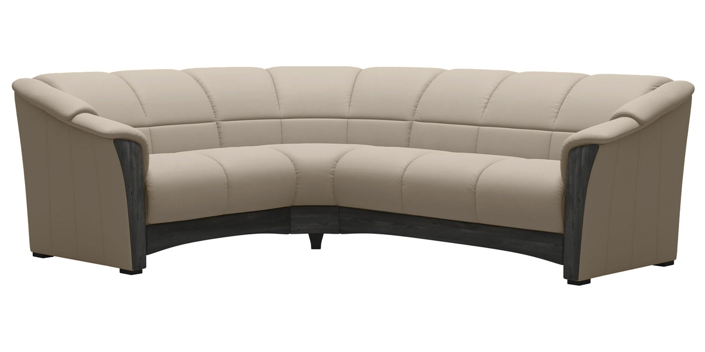 Oslo | C23 Sectional Sofa with Wood
