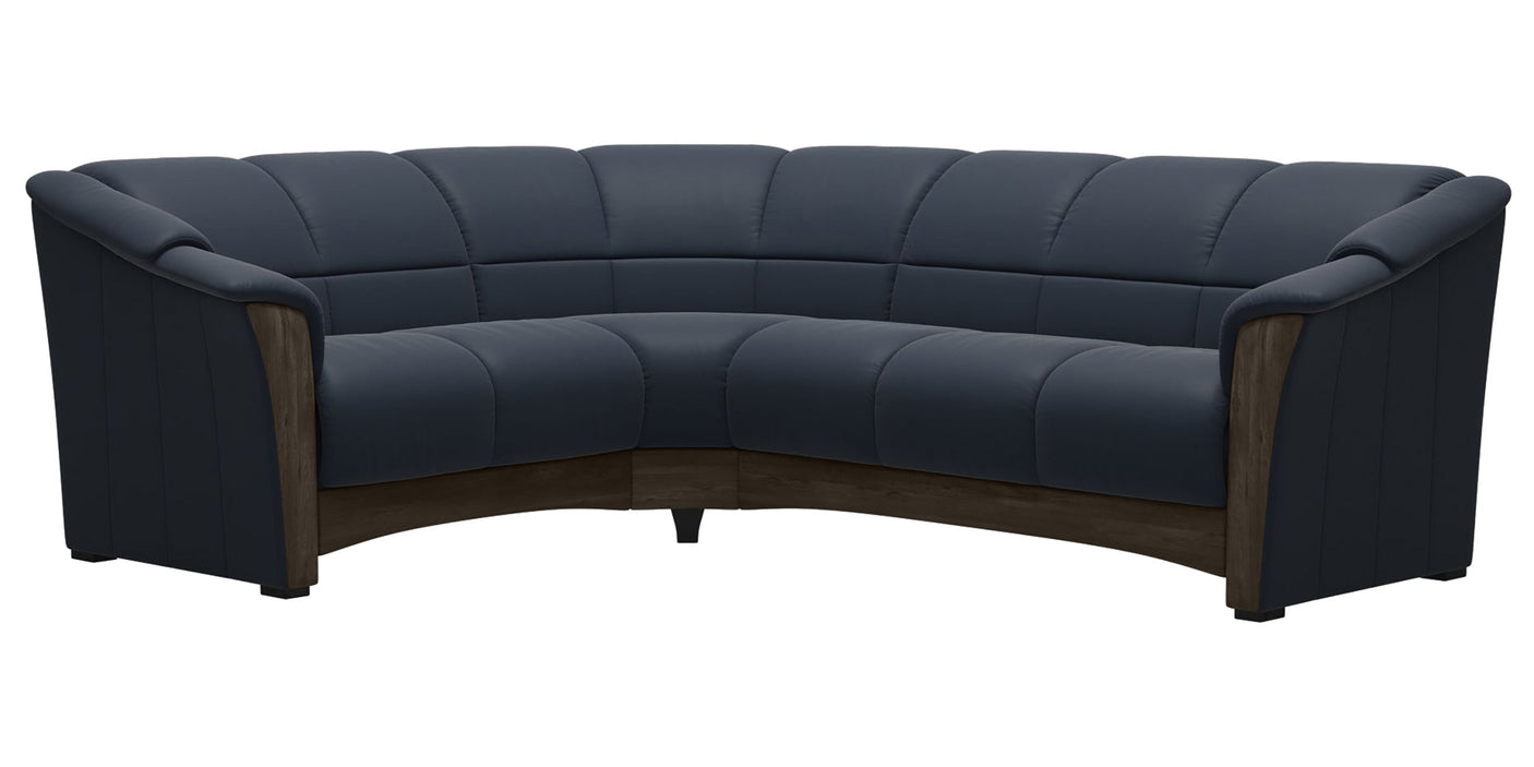 Oslo | C23 Sectional Sofa with Wood
