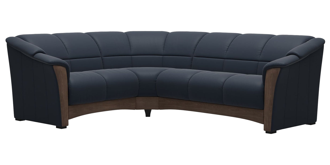 Oslo | C23 Sectional Sofa with Wood