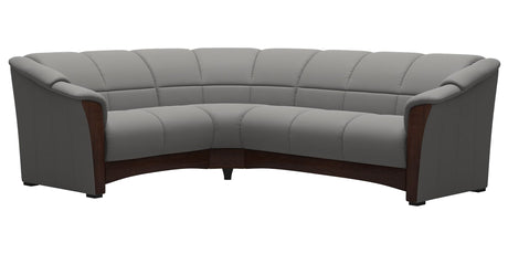 Oslo | C23 Sectional Sofa with Wood