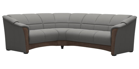Oslo | C23 Sectional Sofa with Wood